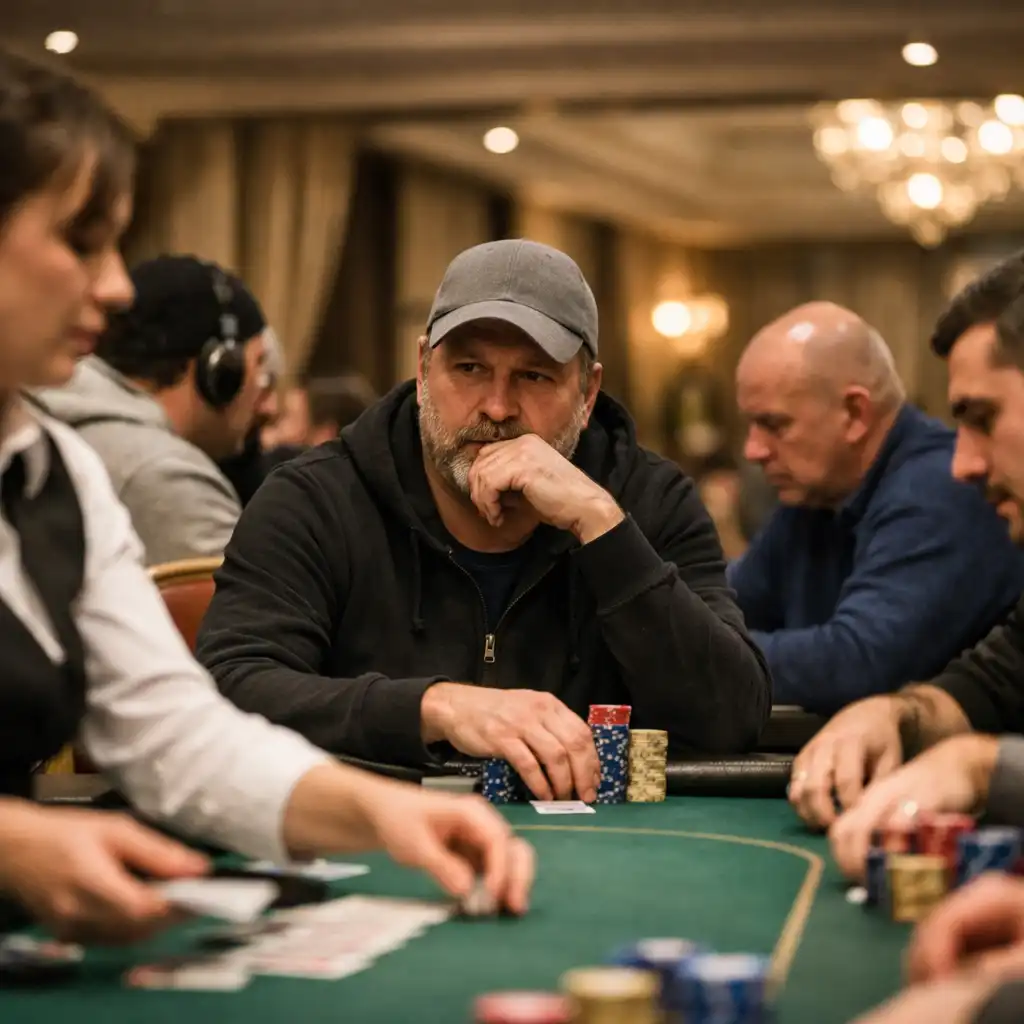 Live reportáž z pokerového turnaje