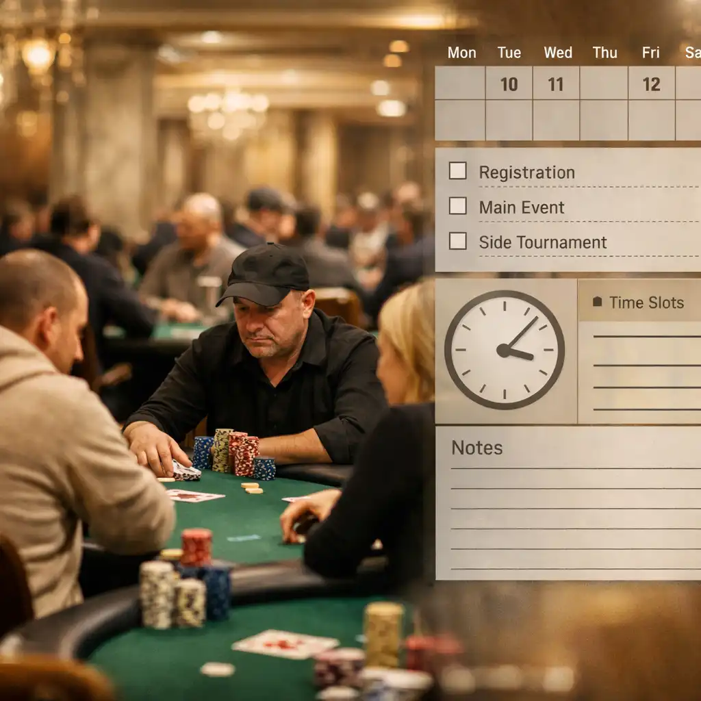 Pokerový turnaj v kasinu