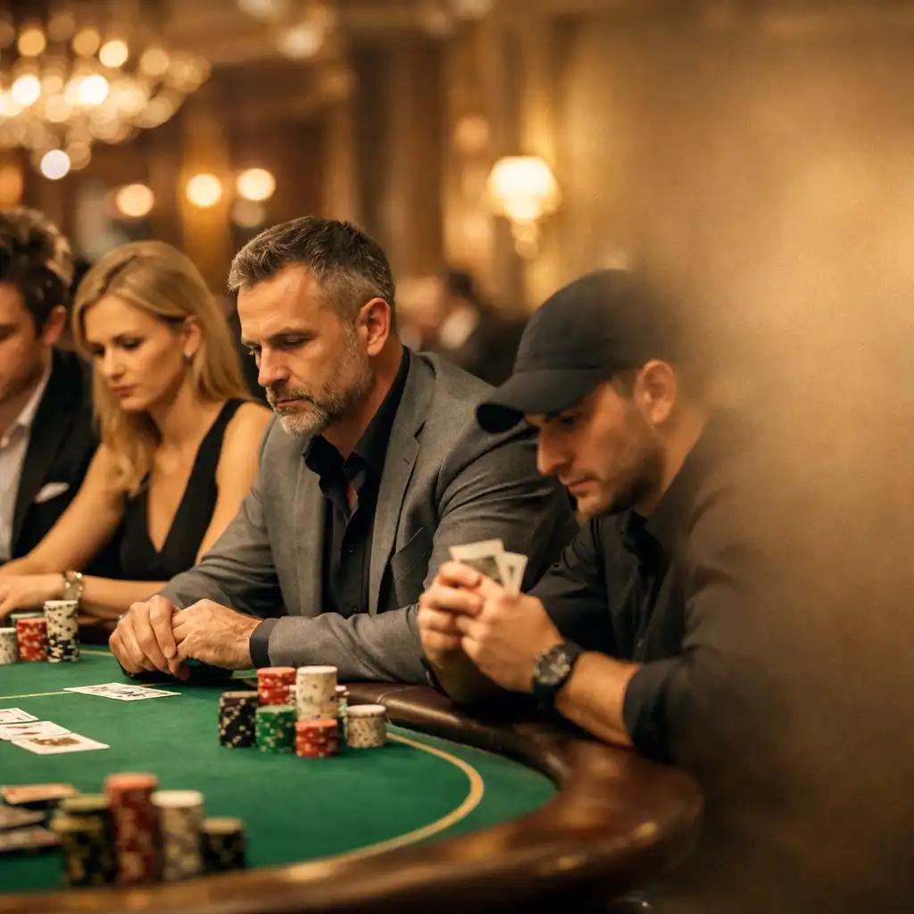 Atmosféra živého pokerového turnaje v ČR
