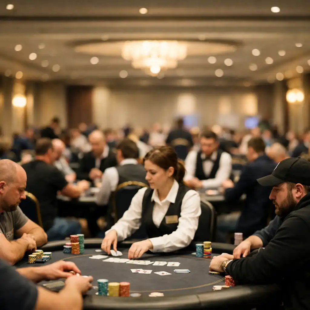 Pokerový turnaj v českém kasinu